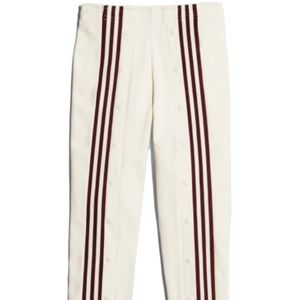 adidas Ivy Park Snap Track PantsEcru Tint/Maroon size S